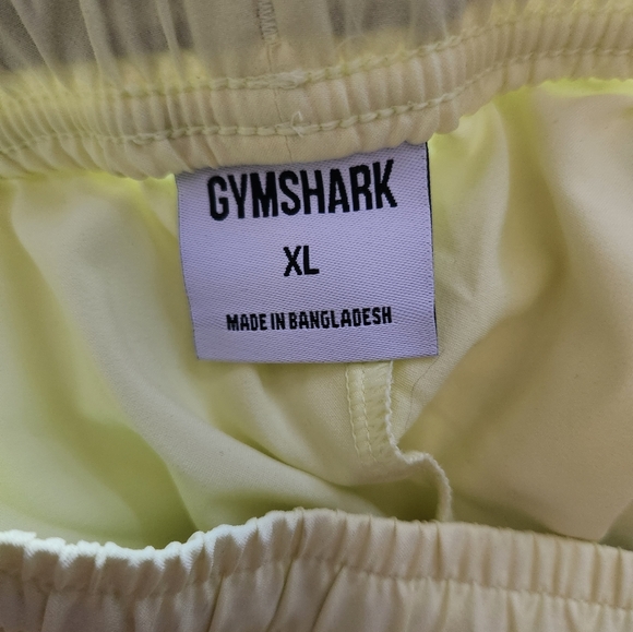 Gymshark Men's Swim Trunks XL Light Yellow w Drawstring NWT - Picture 5 of 6